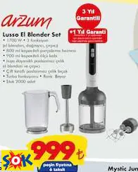 ARZUM LUSSO EL BLENDER SET